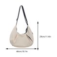 thumbnail image 4 of Bolso Mano para Axila para Mujer Bolso Hombro Informal Bolso Elegante para (blanco), 4 of 9