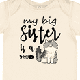 thumbnail image 4 of Inktastic My Big Sister is a Cat Boys or Girls Baby Bodysuit, 4 of 5