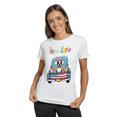 thumbnail image 2 of Happy Easter Boston Terrier American Flag Truck Bunny Ears Shirt T-shirt Unisex Merch Gentleman Dog Lover Gifts - 03001, 2 of 6