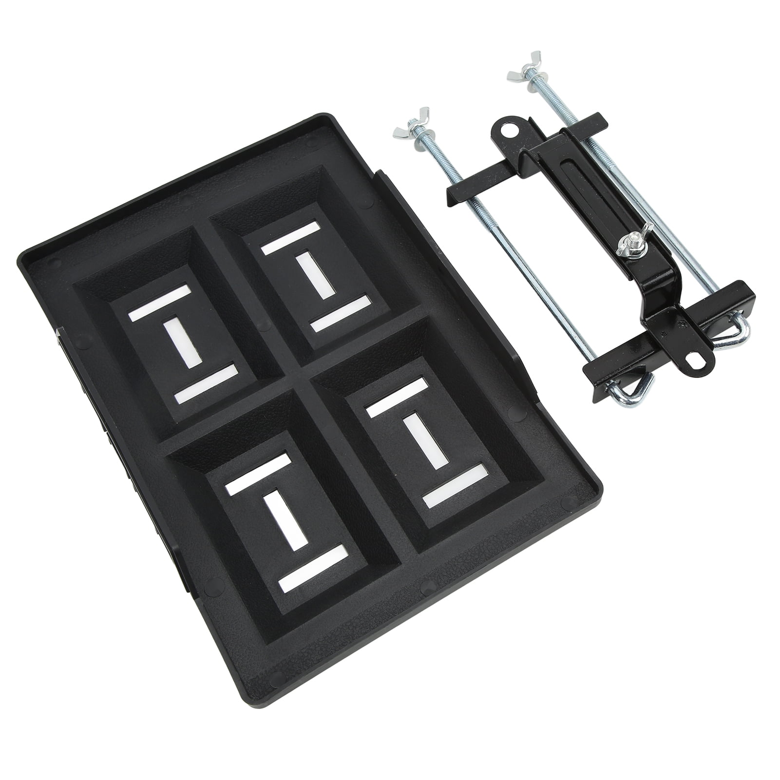 Boat Battery Tray, Battery Hold Down Universal Fit Heavy Duty With
