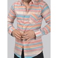 thumbnail image 4 of Minimalist Men's Printed Full Sleeve Casual Linen Shirt, 4 of 6
