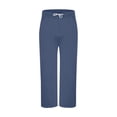 thumbnail image 6 of Baggy Sweatpants Boys Straight Leg Open Bottom Sweatpants with Pockets Teens Loose Fit Elastic Waist Sweat Pants 3-15Y, Navy, 6 of 9