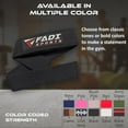 thumbnail image 2 of Fadi Sports Black Weight Lifting Straps – 60CM heavy-duty grip with 5MM neoprene wrist support. Anti-slip & built for serious lifting., 2 of 7