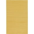 thumbnail image 1 of Unique Loom Tapis Solide et Vibrant Williamsburg 5' x 8' Rectangle d'Or, 1 of 4