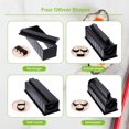 thumbnail image 2 of Kit para hacer sushi para principiantes, 10 piezas de plástico, herramienta para hacer sushi, completa con 8 moldes para rollos de arroz para sushi, moldes, tenedor, espátula, herramienta de sushi pa TUNC Sencillez, 2 of 4