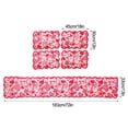 thumbnail image 2 of Chemin de Table Tapis Décoration de Festival Nappe Réutilisable Ensemble de Sets de Table en Polyester Ornement Hôtel Restaurant 5 Pcs/ensemble, 2 of 7