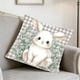 thumbnail image 4 of Uuiauoio Easter Pillow Covers 18x18 Easter Throw Pillow Covers with Bunny and Eggs Spring Home Decor Pillowcase Square Cushion Covers for Sofa Bed Couch, 4 of 6