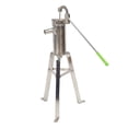 thumbnail image 1 of Manual Well Pump, Sturdy Rustproof Hand Crank Well Pump Triangular Stand Easy Assembly 32mm 25mm Adapter 26ft Suction Lift Stainless Steel  for Courtyard, 1 of 7
