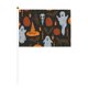 thumbnail image 2 of Bandera pequeña con diseño de calabaza de Halloween, 5.5'' x 8.2'', para sujetar con la mano, ideal para decoraciones de festivales y fiestas, seis piezas, 2 of 7