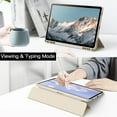 thumbnail image 6 of JETech Case for Samsung Galaxy Tab S9 11-Inch with S Pen Holder, Clear Transparent PC Back, Shockproof Tri-Fold Stand Tablet Cover, Auto Wake/Sleep (Beige), 6 of 6