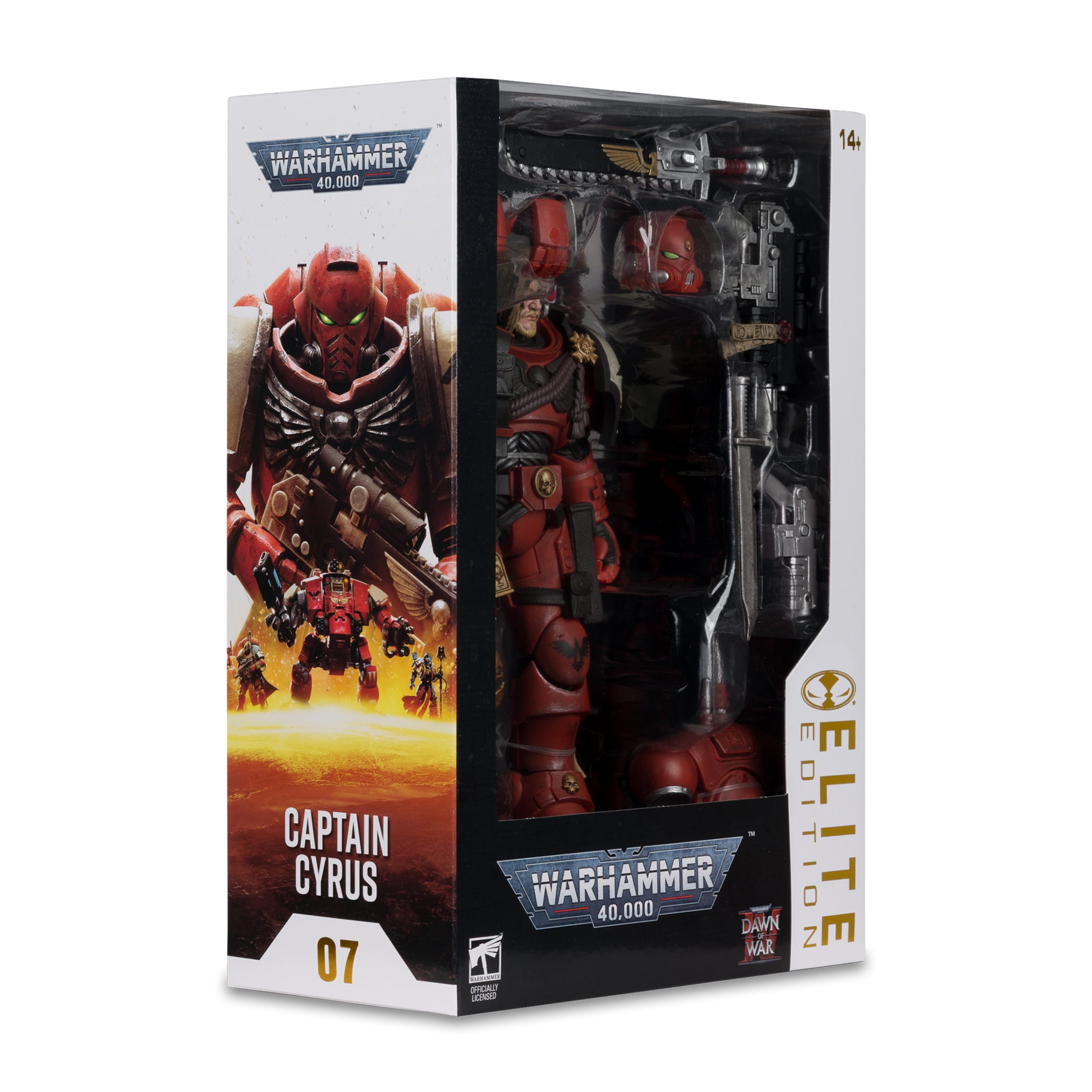 Captain Cyrus (Warhammer 40,000 Dawn of War 4) 7" Deluxe Action Figure Elite Edition #7 - McFarlane Toys