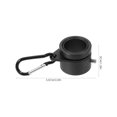 thumbnail image 3 of SHISUYAN 1 Set Flag Fasteners Flag Pole Rings with Flag Clip Flag Pole Flag Mounting Rings Rotating Flagpole Rings, 3 of 8