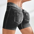 thumbnail image 5 of Jean Shorts for Women High Waisted Stretchy Slim Fit Sexy Pull On Jorts Casual Denim Shorts, 5 of 9