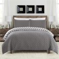 thumbnail image 1 of Eloida Grey Queen 7 Piece Comforter Set, 1 of 1