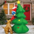 thumbnail image 1 of Inflable Navidad Jardimex 1.90m Santa Claus Perro Pino Arbol Navideño Luces Led, 1 of 8