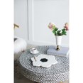 thumbnail image 3 of A&B Home 78279-DS Flower White and Black Cheese Board, 3 of 10