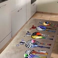 thumbnail image 3 of Banksy Graffiti Rug, Step Rug, Graffiti Rugs, Large Rugs, Colorful Rugs, Banksy Zebra Rug, Cool Rugs, Personalized Gift Rug, Front Door Rug, 5.9'x9.2' - 180x280 cm, 3 of 7