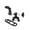 Black, variant on Ammoon Mini Wheel Truing Stand Bike Rims Adjustment Tool MTB Bike Wheel Tool