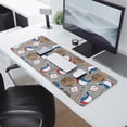 thumbnail image 2 of Long Mouse Pads for Desk,Baseball Items Pattern Desk Mats on Top Of Desks, Desk Mouse Pad Extra Large with 3mm Non-Slip Base and Stitched Edge for Gaming,Office,Work,Home 31.5"x11.8", 2 of 6