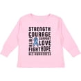 thumbnail image 3 of Inktastic ALS Awareness Strength Courage Support Boys or Girls Long Sleeve Toddler T-Shirt, 3 of 5
