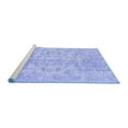 thumbnail image 2 of Ahgly Company Machine Washable Indoor Rectangle Abstract Blue Modern Area Rugs, 5' x 8', 2 of 4