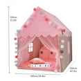 thumbnail image 5 of Willstar Kids Play Tents for Girls Large Fairy Playhouse for Kids Princess Castle Tent Gift Toys with Fairy Lights for Girl Toddler Children Play House, 5 of 11
