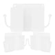 thumbnail image 4 of 3pcs Wall Mount Organizer for Remotes & Phones – Punch Design with Hooks for Easy Access Storage in Home or Office, 4 of 5