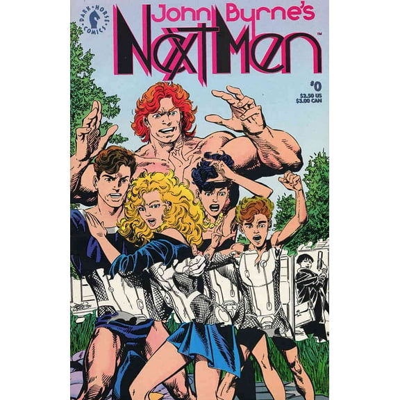 Next Men (John Byrne's ) #0 VF ; Dark Horse Comic Book
