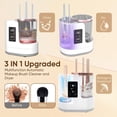 thumbnail image 4 of Electric Makeup Brush Cleaner 3-in-1 Automatic Brush Cleaning Machine, Dual-Direction Cleaning, Adjustable Drying, Fits All Brush Sizes, Efficient & Quick (Upgraded 2026 Edition), 4 of 8