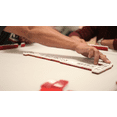 thumbnail image 6 of Bene Casa RED Double Nine High Glass Dominoes Set, Includes 55 Dominoes ,Comes in Natural Wooden Storage Box With Walnut Finish., 6 of 7