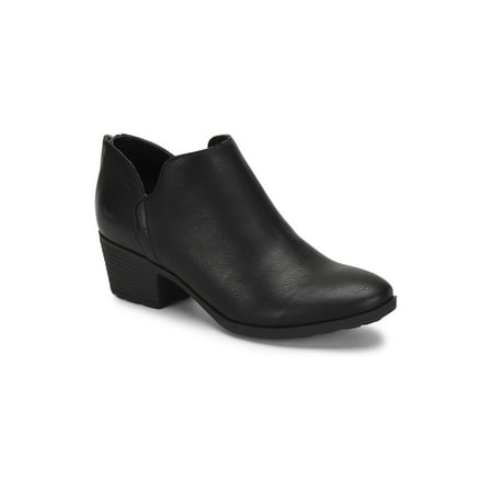 

B.O.C. Womens Celosia Faux Leather Block Heel Ankle Boots