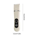 thumbnail image 4 of Professional Pet Electric Hair Clipper, Multifunctional Grooming Trimmer, Cordless Shaver for Dog Cat Body & Paw Hair, 4 of 10
