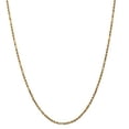 thumbnail image 6 of 14K Yellow Gold 2.5mm Milano Rope Chain, 6 of 6