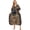 BLACK_U765, variant on Women's Plus Size Caftan Long Flowy Home Wear Loungewear Dashiki House Dresses for Women 2X-3X Orange-M352