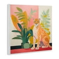 thumbnail image 4 of Stupell Industries Leopard Sitting with Plants Animals & Insects Painting Unframed Art Print Wall Art, 12 x 12, 4 of 8