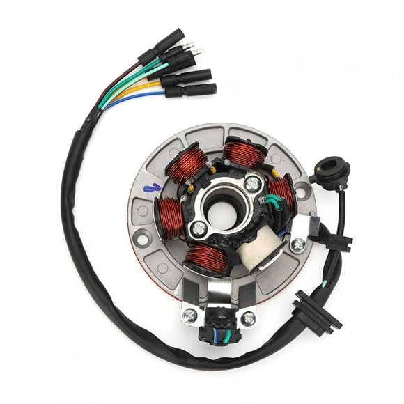 Motorcycle Magneto Stator, Rustproof Magneto Stator Plate For Motorbike Accessories Replacement For LIFAN YX 140cc Kick Start Engine PIT PRO Trail Dirt Bike