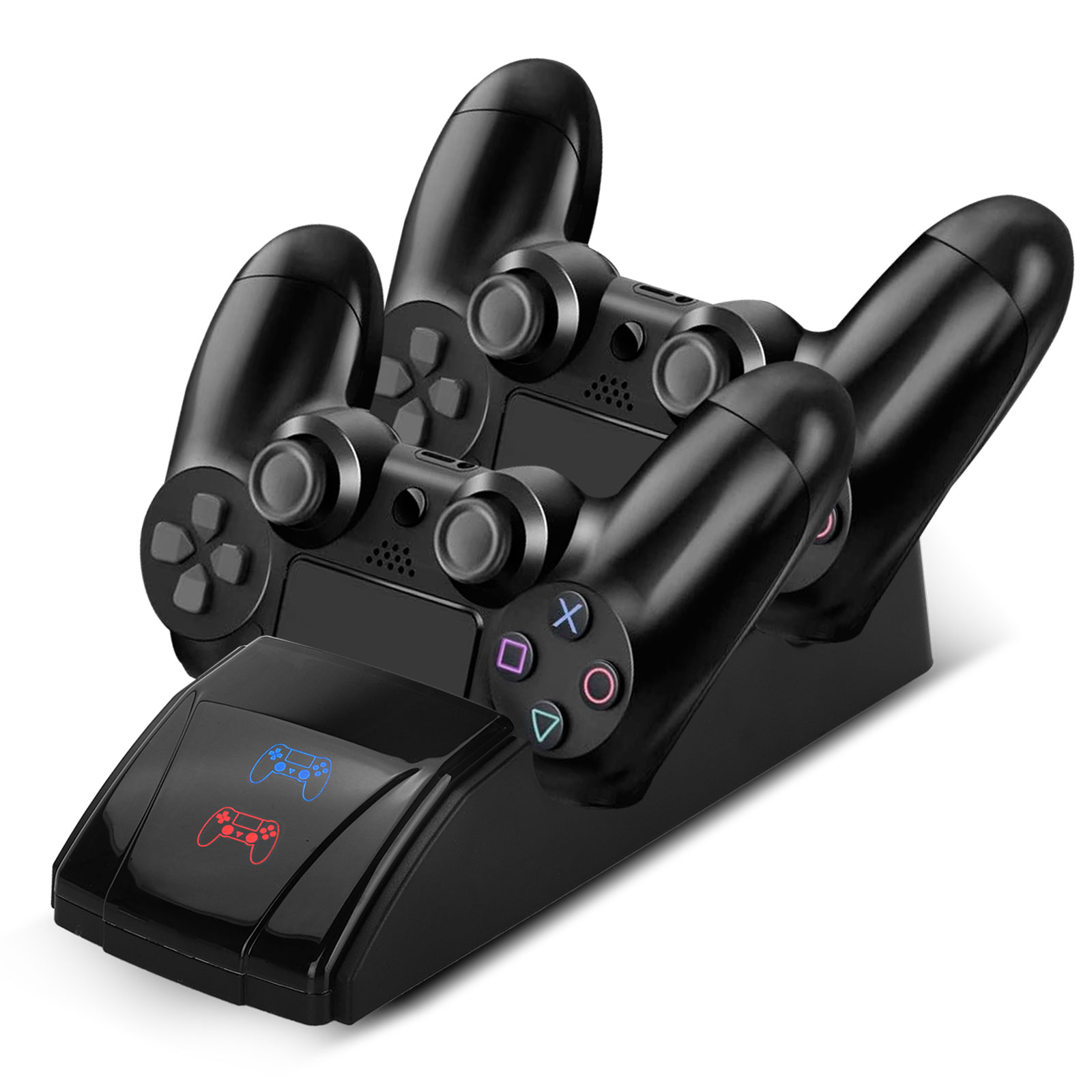 PS4 Controller Charging Charger Station, TSV USB Charging Station Dock fit for PlayStation 4 PS4