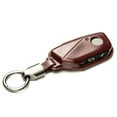thumbnail image 4 of Vitodeco 3D Premium Leather Smart Key Fob Case Compatible with BMW 2, 3, 5, 6, 7 M Series, X1, X3, X4, X5, X6, X7 - (2023-2026 Models) (4-Button, Tocora Red), 4 of 6