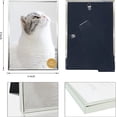 thumbnail image 2 of Decanit 6X8 Picture Frame Metal, Thin Profile Photo Frame 6 By 8 Inch, Display For Wall Or Tabletop,Silver, 2 of 5