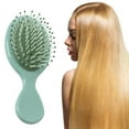 thumbnail image 3 of Daiosportswear Mini Hairbrush,Kids Travel Detangling Brush,5.3x2.2in,ABS,Soft Bristles,Non-slip Handle,for Wet/Dry Hair,All Types,Smoothing Knots,Gift Idea,Easy to Carry, 3 of 3