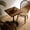 (NEW) 60*60CM (WALNUT), variant on Mid Century Modern Round Pedestal Dining Table Tulip Solid Base Compact 2 Person Small Space Kitchen Breakfast Nook Accent Table Easy Wipe Clean Surface（White）