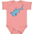 thumbnail image 3 of Inktastic Cute Hammerhead Shark Boys or Girls Baby Bodysuit, 3 of 5
