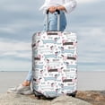 thumbnail image 4 of Wukai Dachshund Dog Puppy Elastic Luggage Cover: Personalized Protection for Your Suitcase - Fits 19~29-inch, Washable & Durable Travel Companion-, 4 of 8