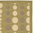 thumbnail image 3 of SAFAVIEH Courtyard Austin Geometric Indoor/Outdoor Area Rug, 6'7" x 9'6", Green/Cream, 3 of 3