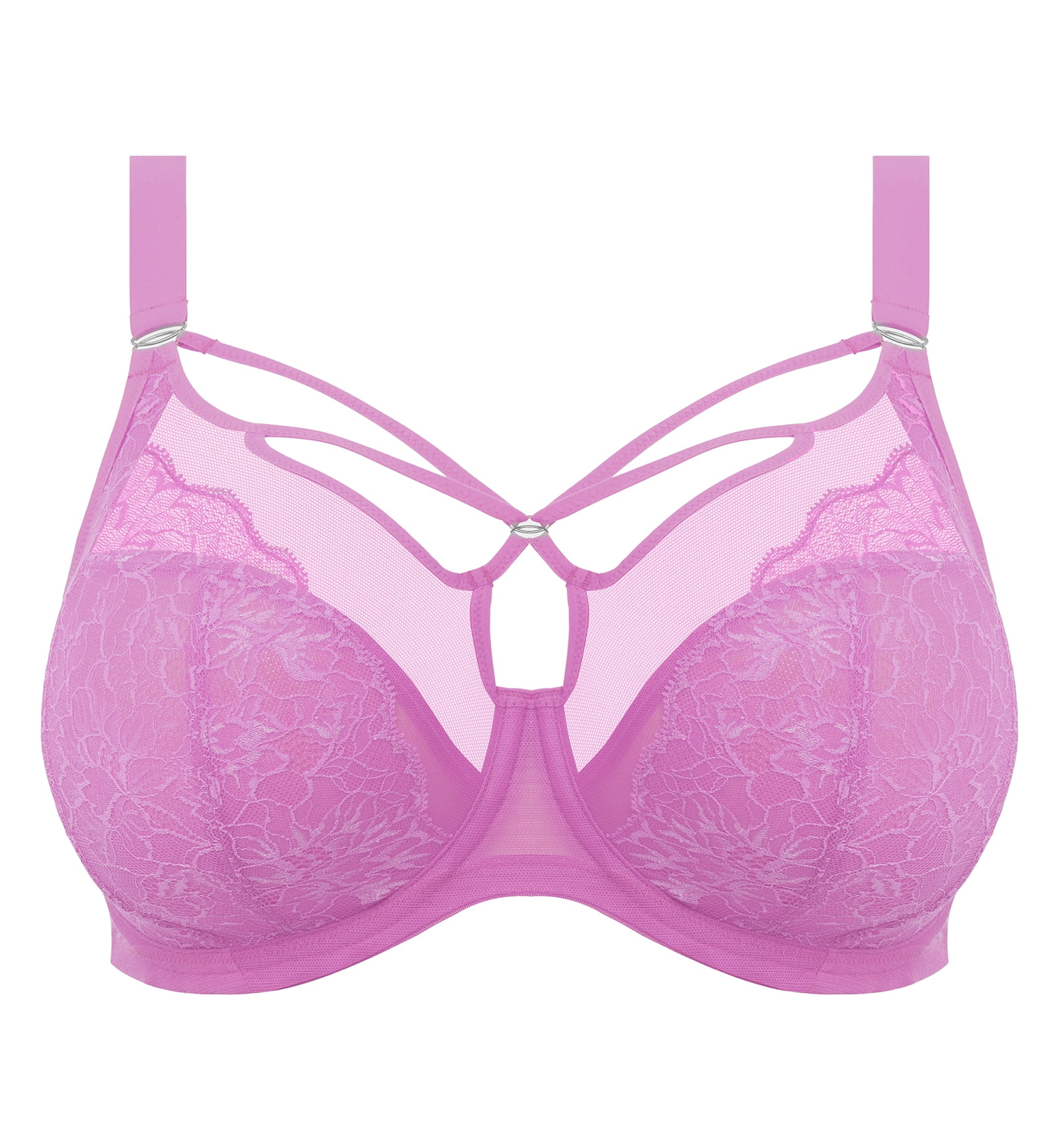 Elomi Brianna Plunge Underwire Bra (8080),40G,Very Pink