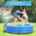 thumbnail image 5 of Garden Round Inflatable Swimming Pool, Portable Kids Water Center for Indoor/Outdoor Use, 5 of 5