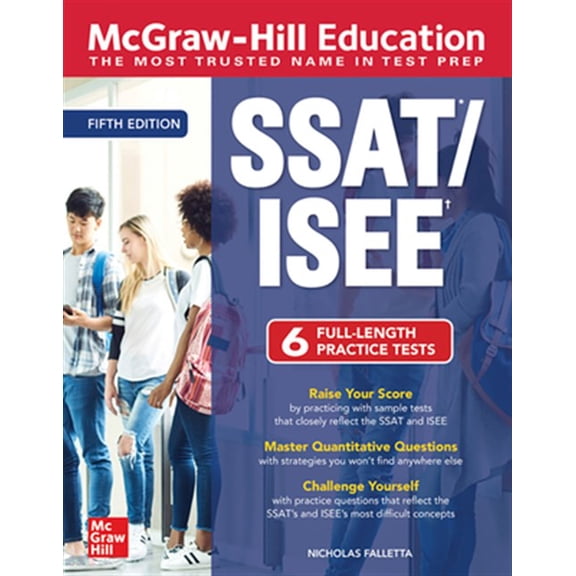 Pre-Owned McGraw-Hill Education SSAT/ISEE, Fifth Edition (TEST PREP) Paperback