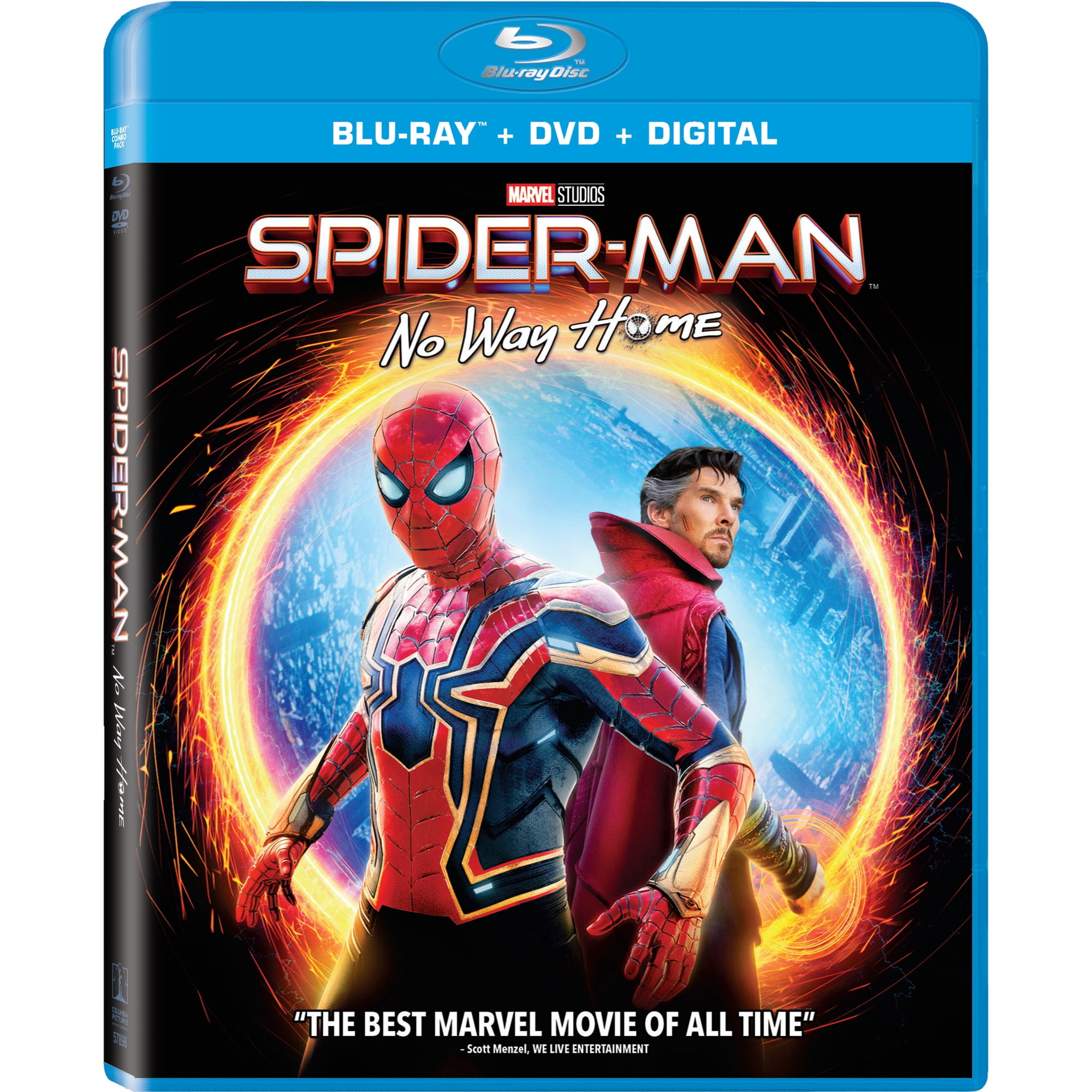 Spider-Man: No Way Home (Blu-Ray + DVD)