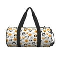 thumbnail image 2 of KLL Dog Faces Duffle Bag For Men Women Sport Gym Fitness Tote Travel Training Workout Basketball Football Weekender, 2 of 8