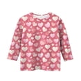 thumbnail image 4 of Long Sleeve Round Neck Pullover Shirt for Kids, Soft Cotton Blend, Breathable Fabric, Solid Color Design, Regular Fit, Hand Wash Only, 4 of 5